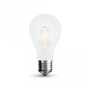 LED Glühlampe - E27, 7W, A60, Frost Cover, Warmweiß - 1
