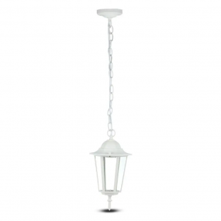 LED ceiling lamp, matt white
