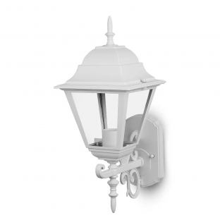 Wall lamp - E27, Four-sided, Big, White