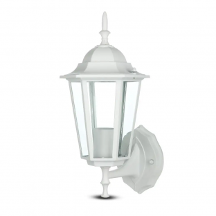 Garden wall lamp V-TAC - E27, white, up, VT-749