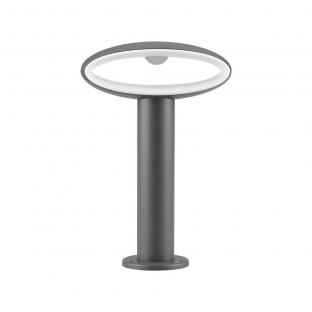 LED bollard lamp V-TAC - 9W, IP54, dark grey, warm white light, VT-909