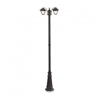 Pole lamp V-TAC - 2хЕ27, 232cm, black matt, VT-847