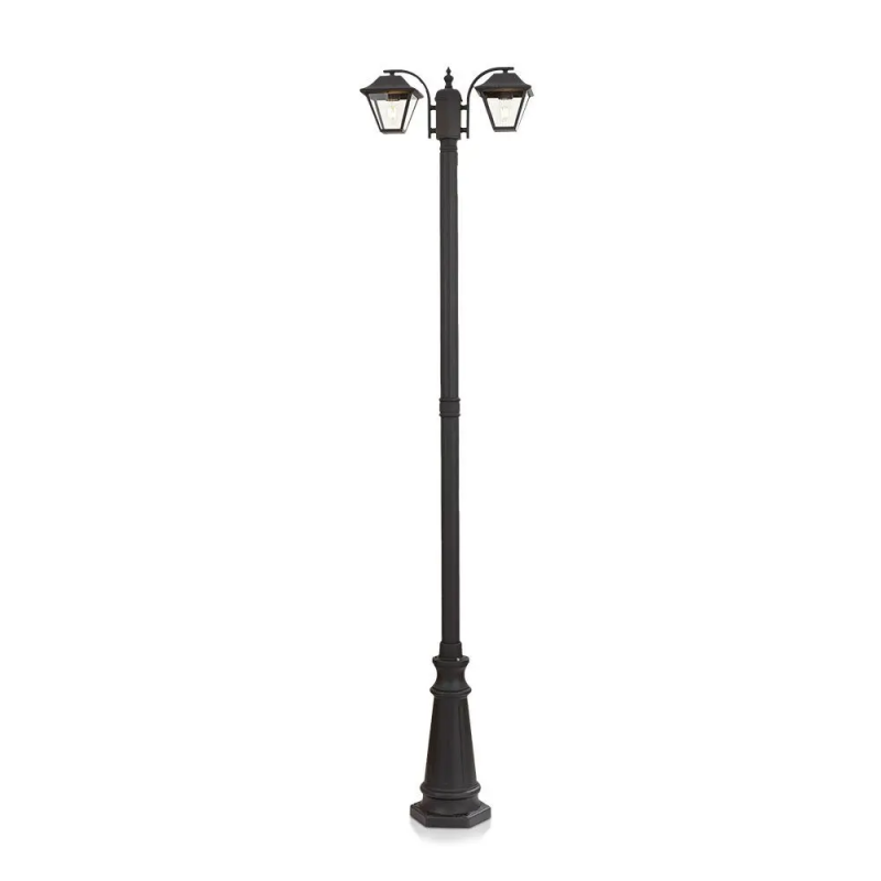Pole lamp V-TAC - 2хЕ27, 232cm, black matt, VT-847