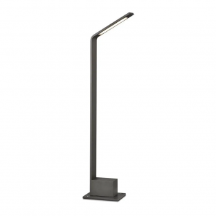 LED bollard lamp V-TAC - 6W, IP65, daylight, grey, VT-896