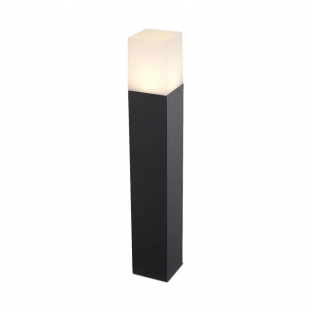 Bollard lamp V-TAC - GU10, 50см, IP54, black, square, VT-7614