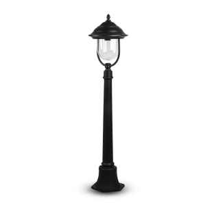 Bollard lamp V-TAC - E27, 110cm, IP44, black, VT-851