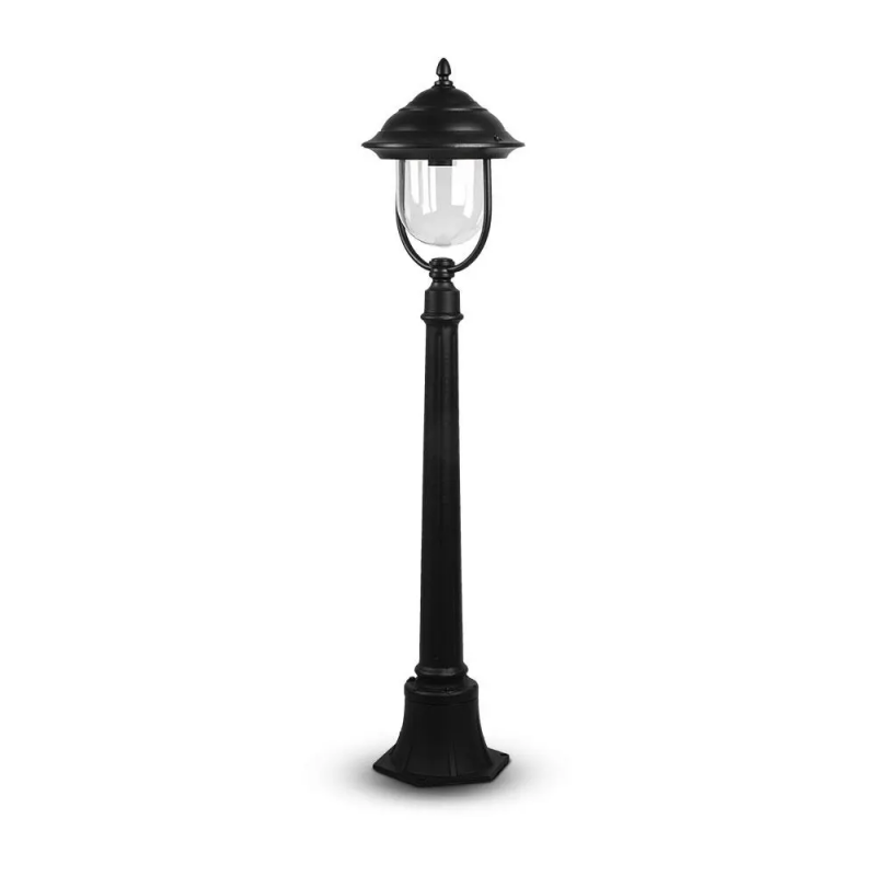Bollard lamp V-TAC - E27, 110cm, IP44, black, VT-851