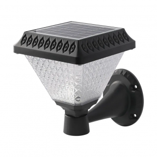 LED solar wall lamp V-TAC - 2W, 3 in 1 light, RF, black, VT-972