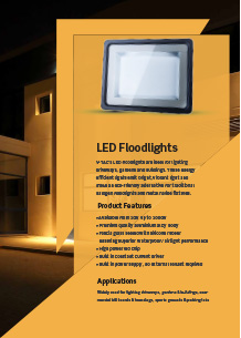 LED floodlights