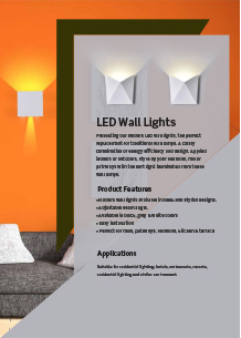 LED  wall lights