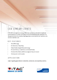 Samsung LED linear track